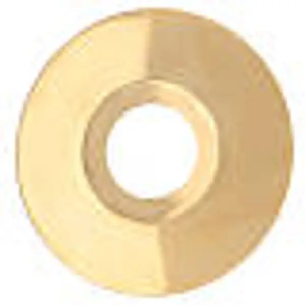 Bobèche diamètre bougie 4 cm laiton brossé doré