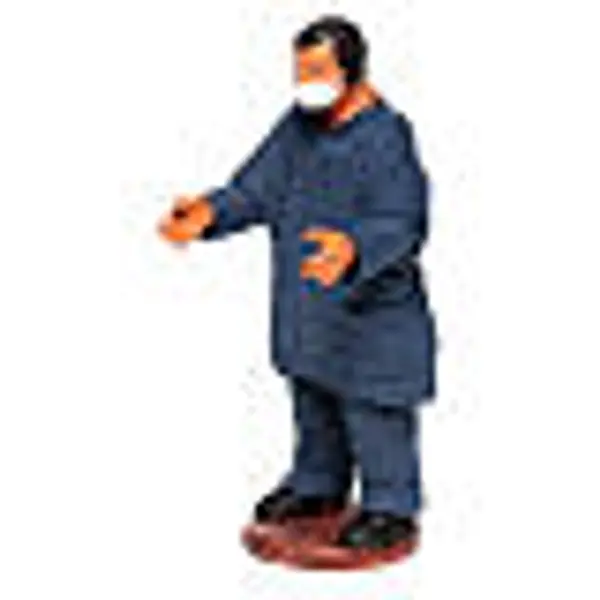 Infirmier 13 cm crèche napolitaine terre cuite