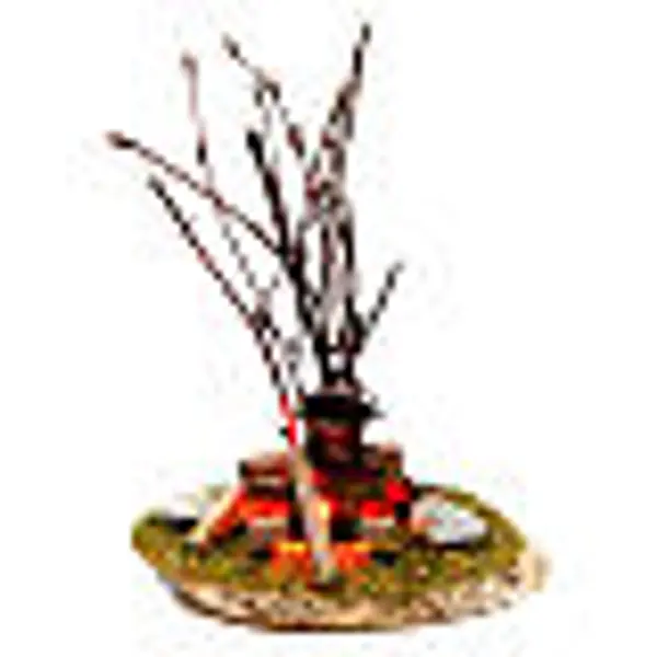 Casserole sur feu de bivouac 10x10x5 cm 4,5 V