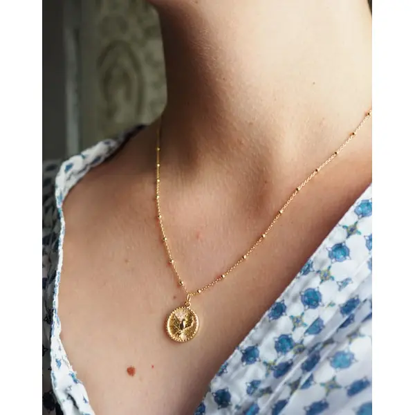 Collier Esprit Saint perlé