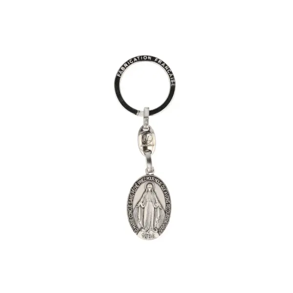 Porte-clé de la Médaille de la Vierge Miraculeuse