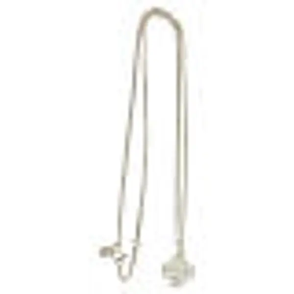 Collier croix de Jérusalem noire argent 925 Collection HOLYART