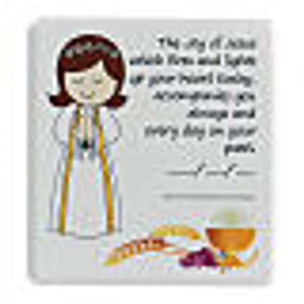 Cadre souvenir Communion fille ANGLAIS