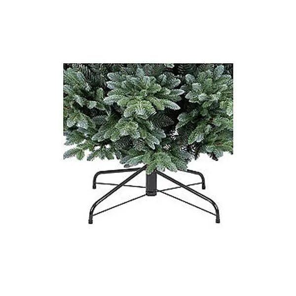 Sapin de Noël Po 180 cm base effet véritable tronc Poly Feel Real