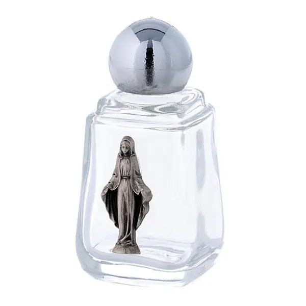 Flacon eau bénite Immaculée Conception 15 ml verre 50 pcs