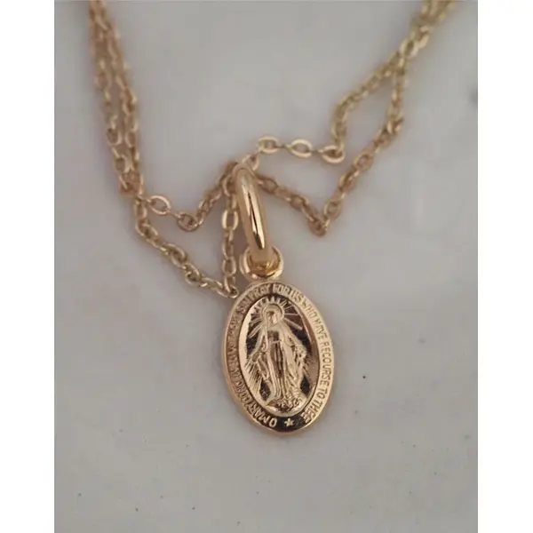 Médaille miraculeuse 8mm | Or 18 carats