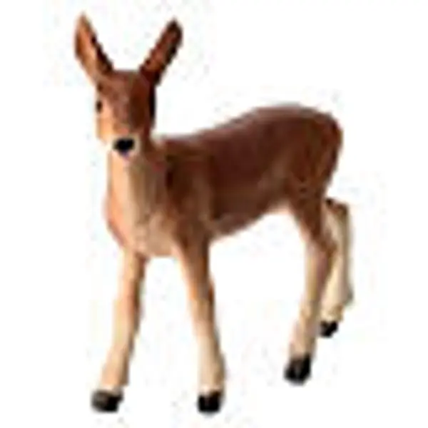Chevreuil femelle bois peint crèche 12 cm Heimatland Val Gardena