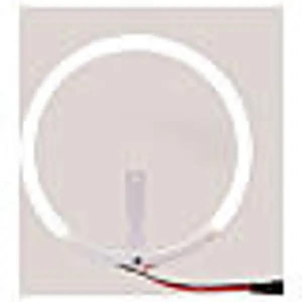 Auréole blanche pour statues en plexiglas LED blanc
