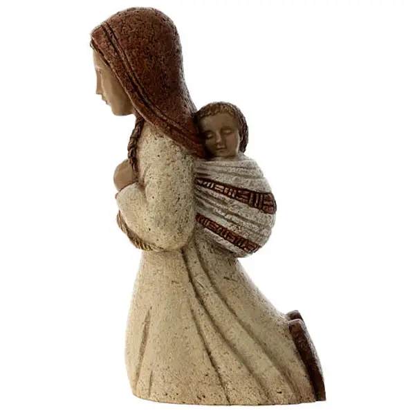 Bergère ocre épis enfant Crèche Paysanne
