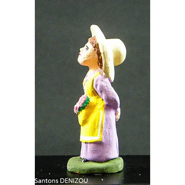 Petite fille Fleuriste 7 cm