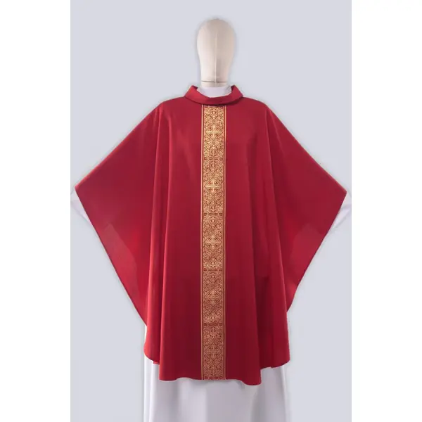Chasuble rouge AP24/c