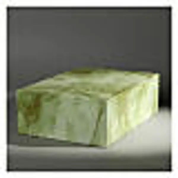 Urne funéraire livre lisse effet onyx brillant 5L