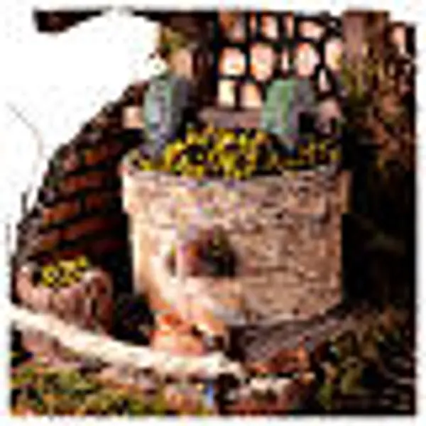 Fontaine électrique pressoir à olives crèche 10 cm 25x25x25 cm