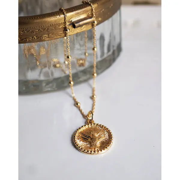 Collier Esprit Saint perlé