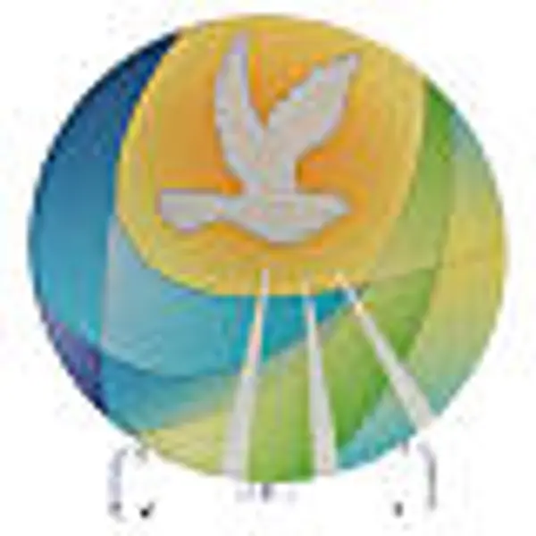 Souvenir confirmation plexiglas diamètre 10 cm Centre Ave