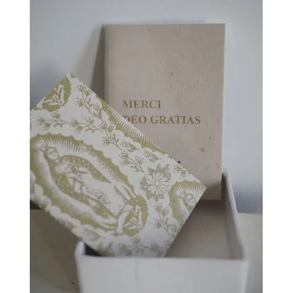Lot de 2 Carnets de notes Deo Gratias