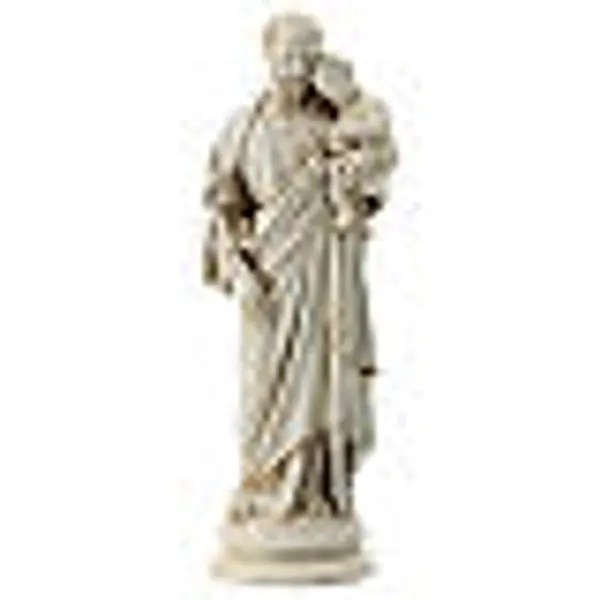 Saint Joseph à l'enfant 61cm pierre Bethléem