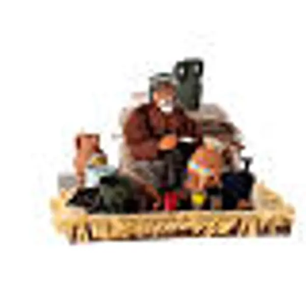 Décorateur de vases mouvement crèche napolitaine 12 cm