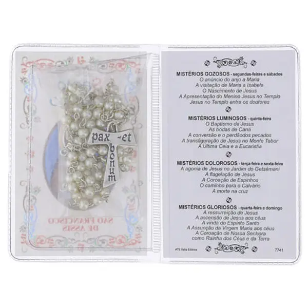 Le Saint Rosaire et les Mystères avec Saint François PORTUGAIS