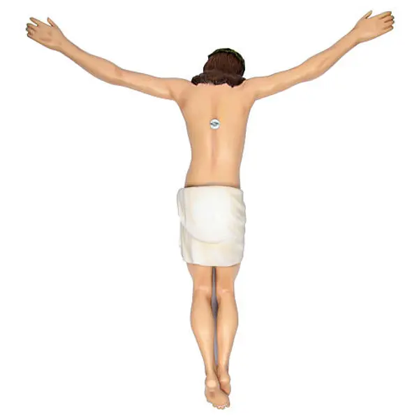 Corps de Christ en fibre de verre de 90 cm POUR EXTÉRIEUR