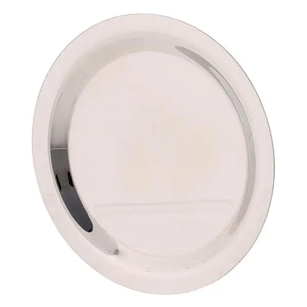 Assiette huiles essentielles pour brûle-encens en acier diamètre 9,5 cm