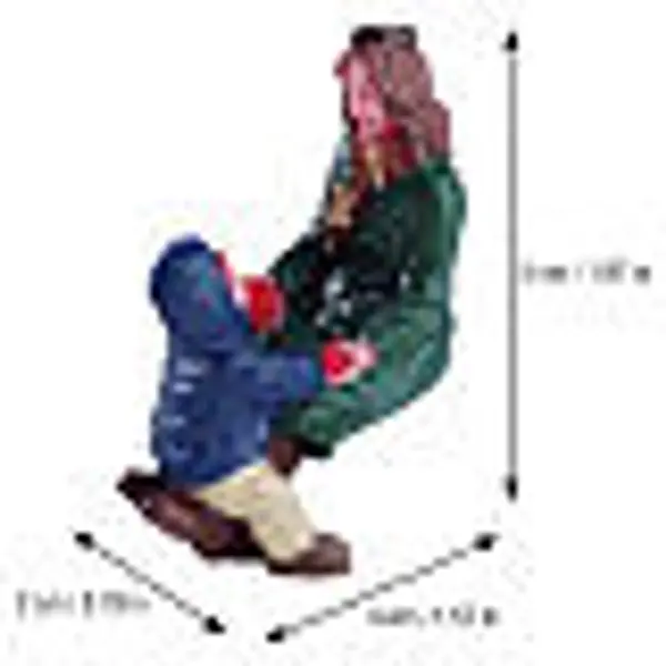 Bench Figures statuette Lemax 5x4x2 cm - 52364
