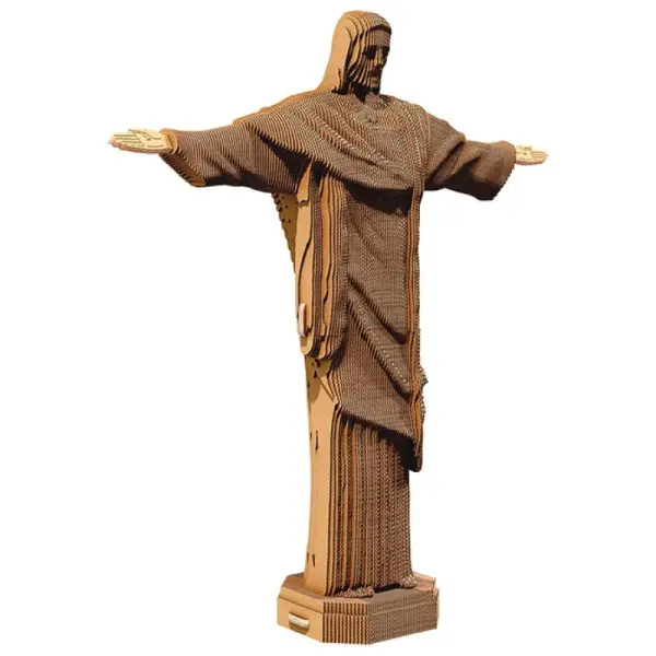 Christ Rédempteur sculpture 3D en carton puzzle 231 pièces