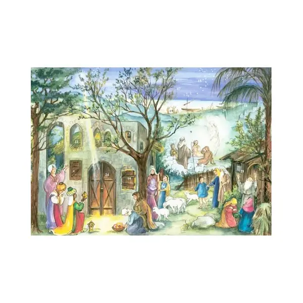 Mon calendrier de l'Avent - Ecuries de Bethléem
