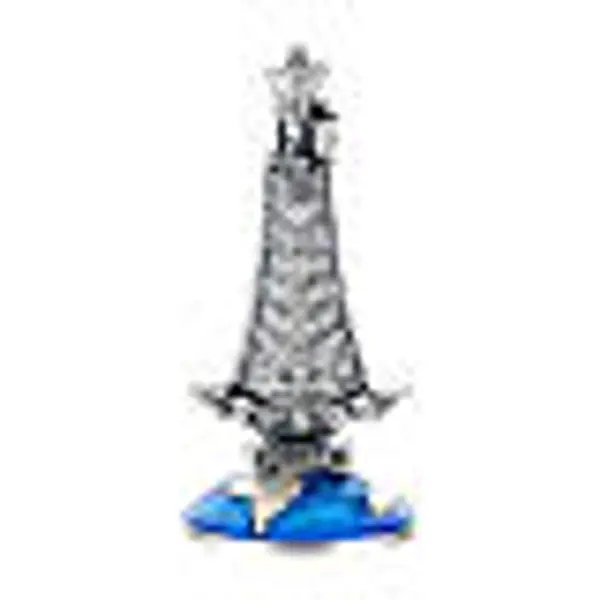 Statuette Notre-Dame de Loreto sur base avec globe 7 cm