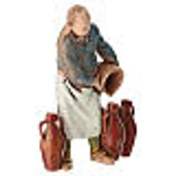 Vendeur de vin crèche Moranduzzo 10 cm