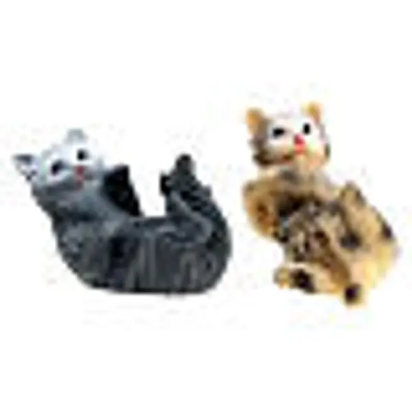 Set 6 chats crèche 10 cm