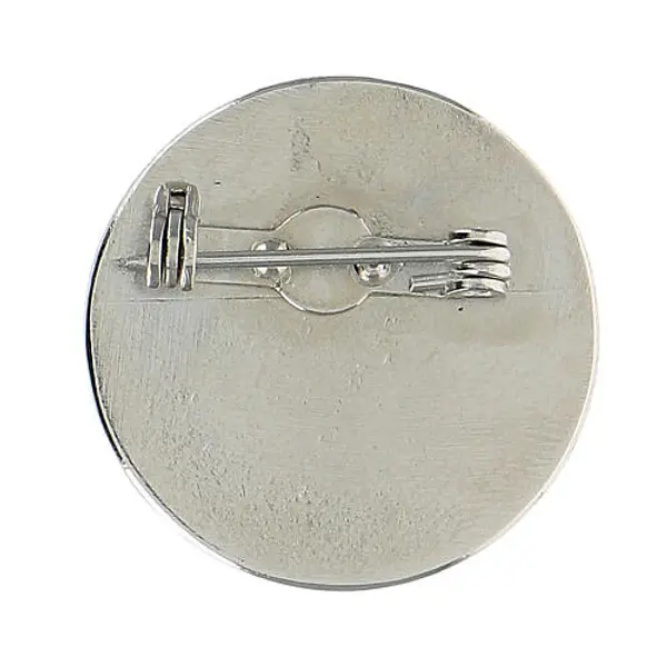 Broche ange émail rose