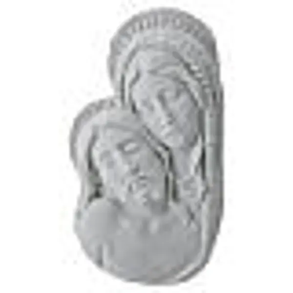 Bas relief Pietà 29 cm marbre reconstitué