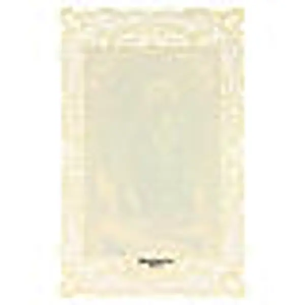 Image pieuse de Saint Jacques le Majeur décorée de dentelle 11x7 cm