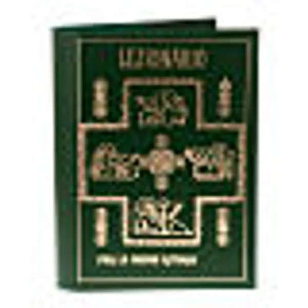 Etui lectionnaire, cuir, impression en or