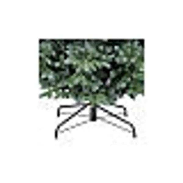 Sapin de Noël Po 180 cm base effet véritable tronc Poly Feel Real