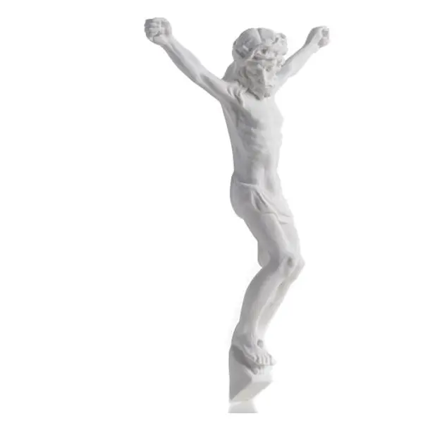 Corps du Christ poudre de marbre blanc 13-23-27 cm