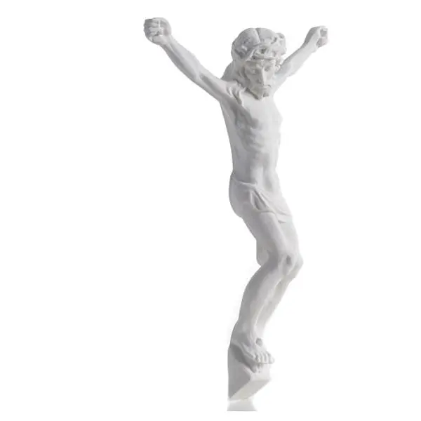 Corps du Christ poudre de marbre blanc 13-23-27 cm