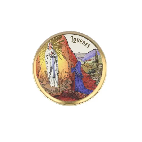 Boîte à chapelet de l'Apparition de Lourdes