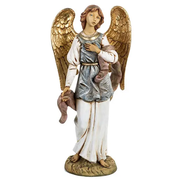 Ange debout crèche noel 52 cm Fontanini