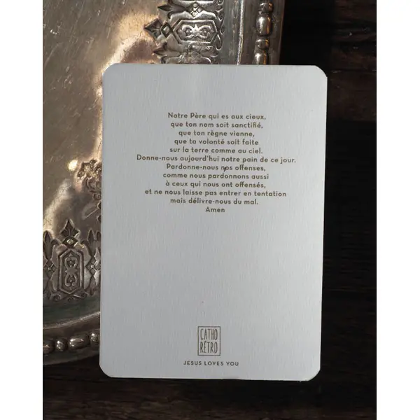 Mini carte - Souvenir de Mon Baptême