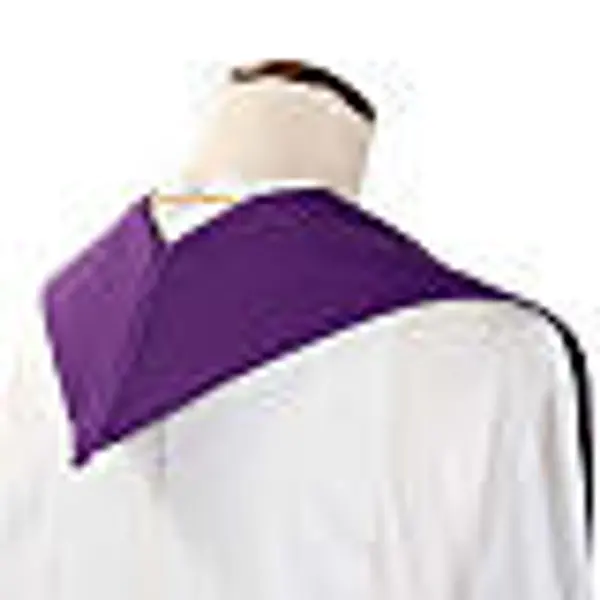 Étole de prêtre croix épi raisin