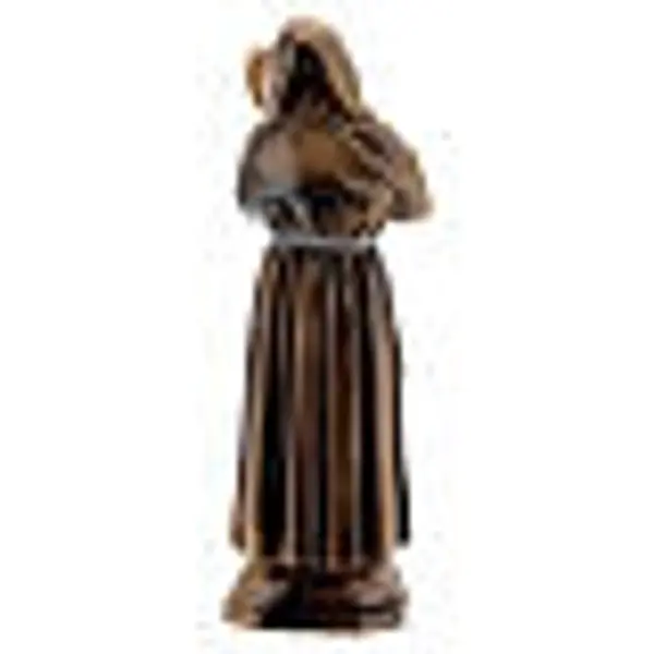 Saint François de Paule Charitas statue résine 12 cm