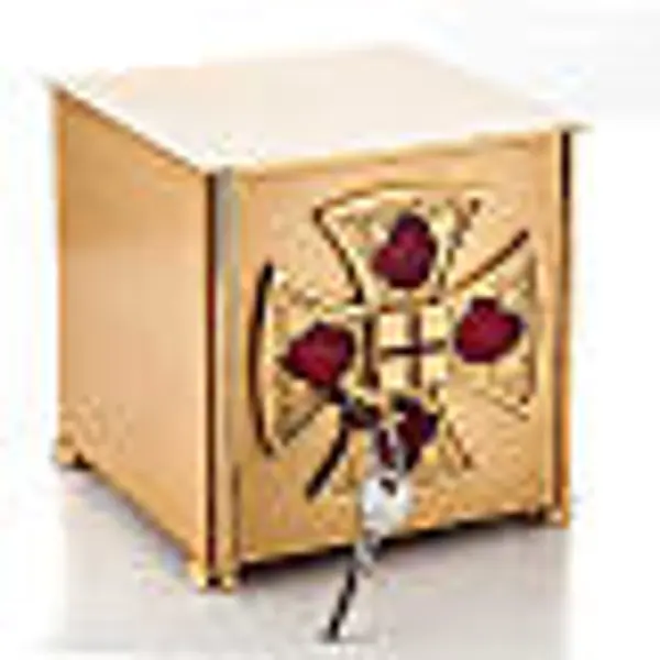 Tabernacle de table , vernis rouge