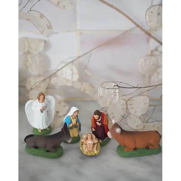Crèche complète santons Carbonel - 7 cm