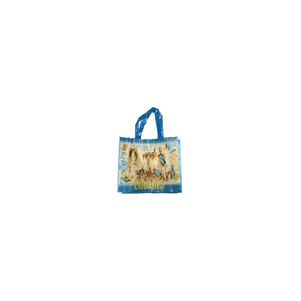 Sac de course de Lourdes avec images sépia
