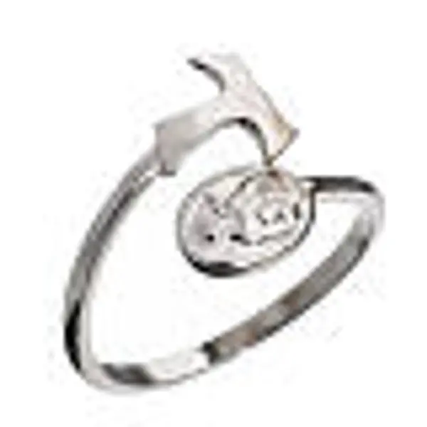 Bague Saint François Tau argent 925 rhodié