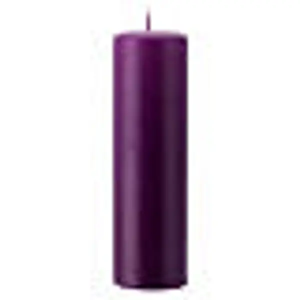 Bougie autel 200x60 mm violet mat