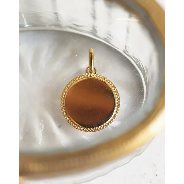 Médaille personnalisable | Or 9 carats