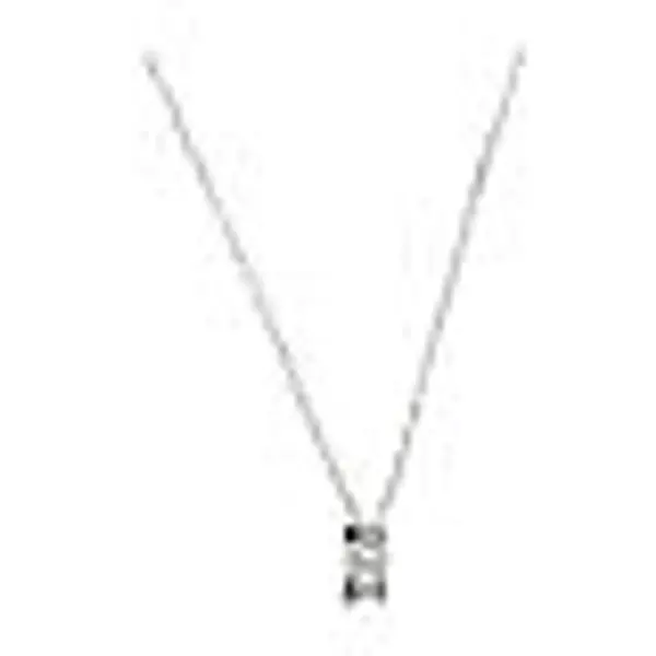 Collier Amen avec zircon blanc 5 mm